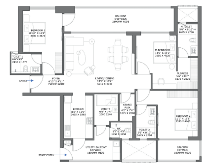 4 BHK Layout