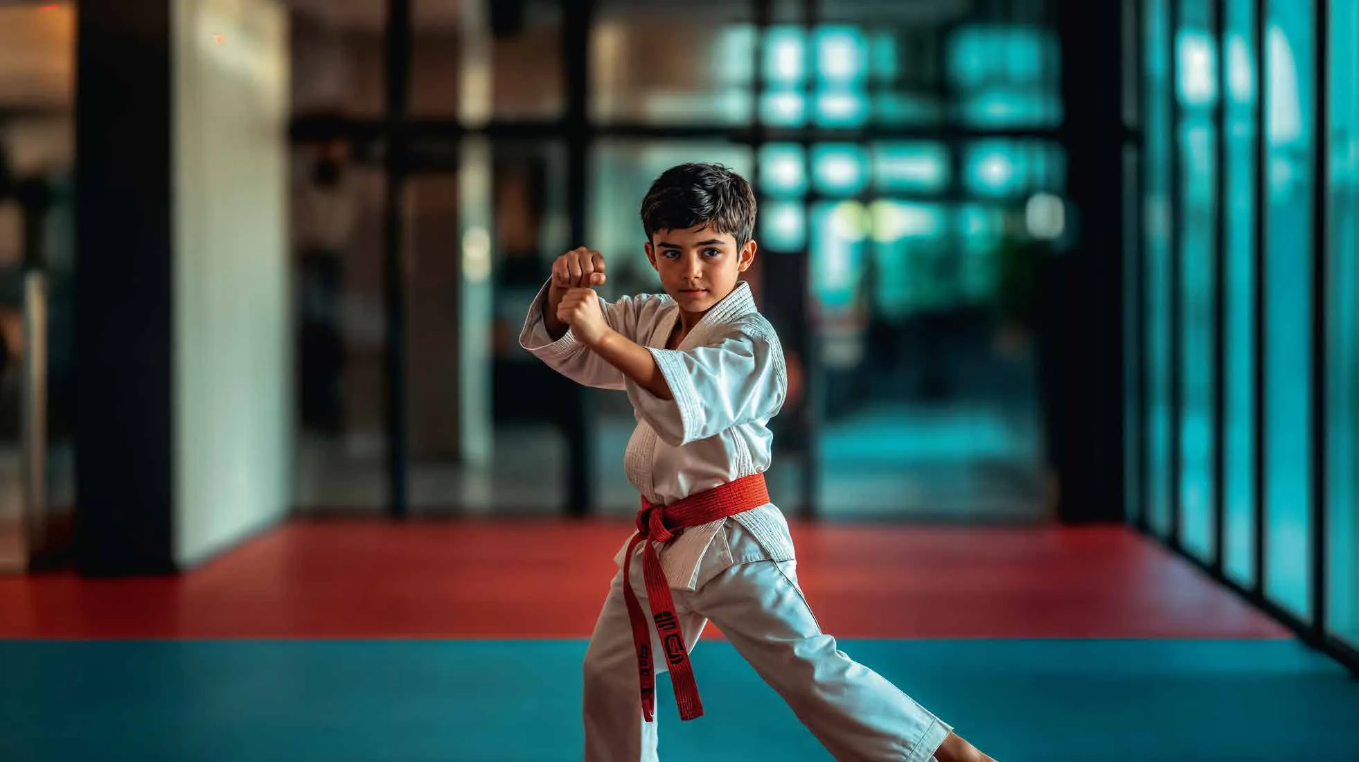 Birla Arika gymnastics and indoor martial arts training space
