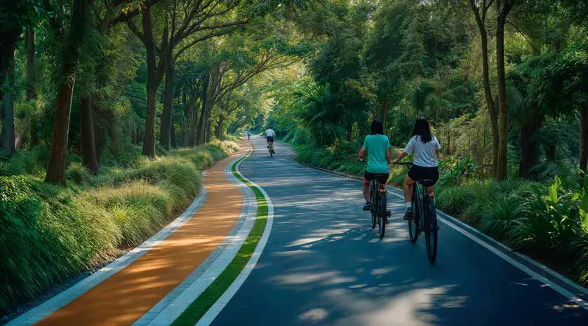 Birla Arika jogging, running and cycling track