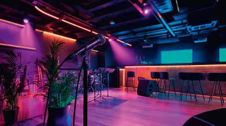 Birla Arika music jam room