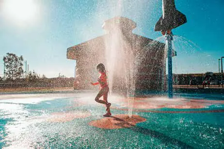 Birla Arika kids' splash pad