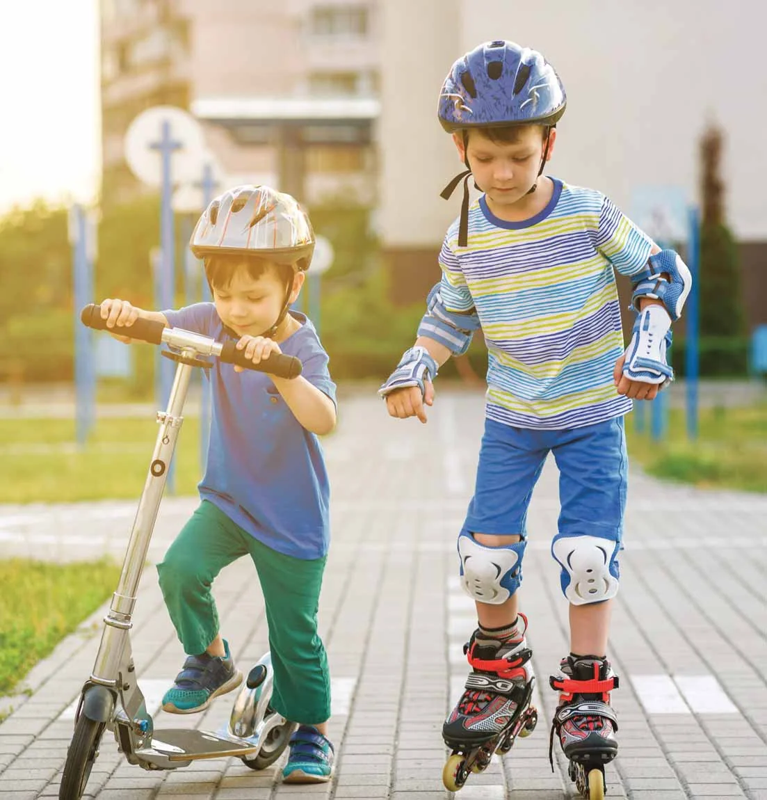 Birla Navya Amoda 2 kids skating – artist's impression