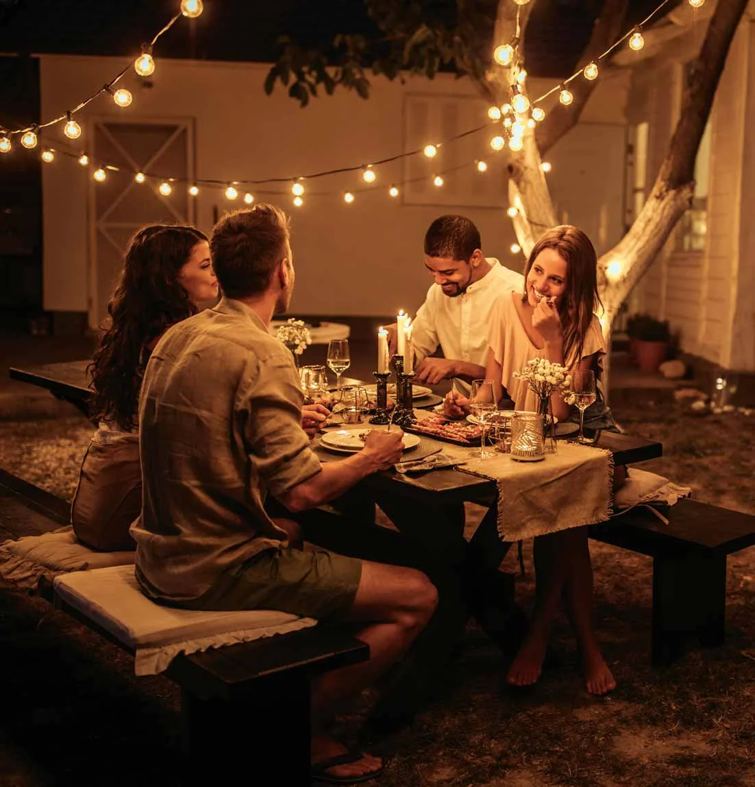 Birla Navya Amoda 2 outdoor dining area