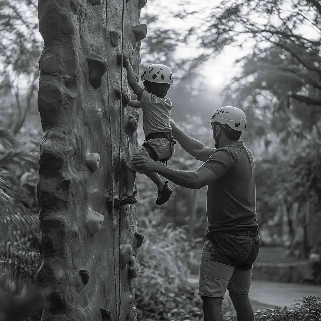 Birla Navya Amoda 2 rock climbing wall