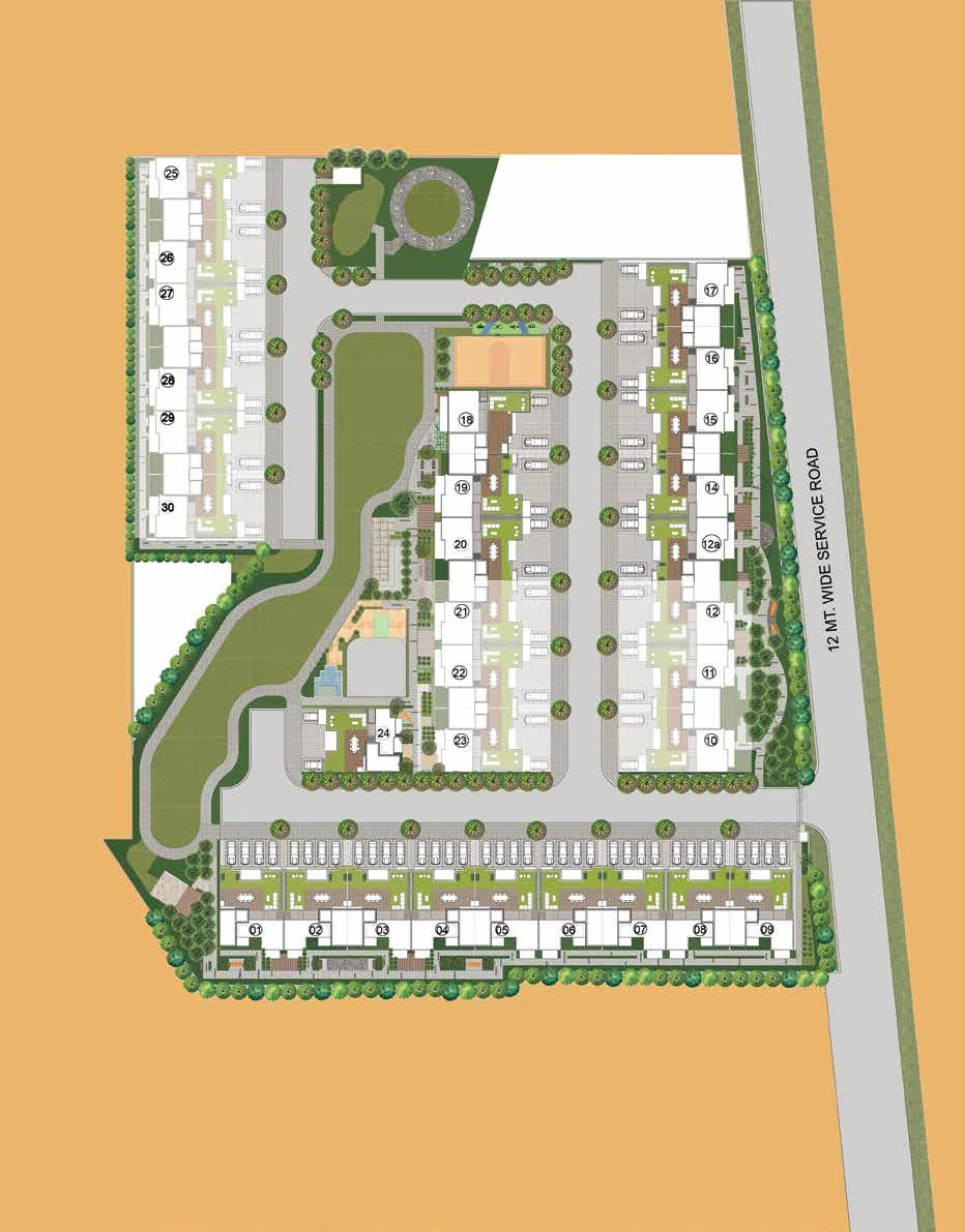 Birla Navya Amoda 2 site plan, Sector 63A Gurugram