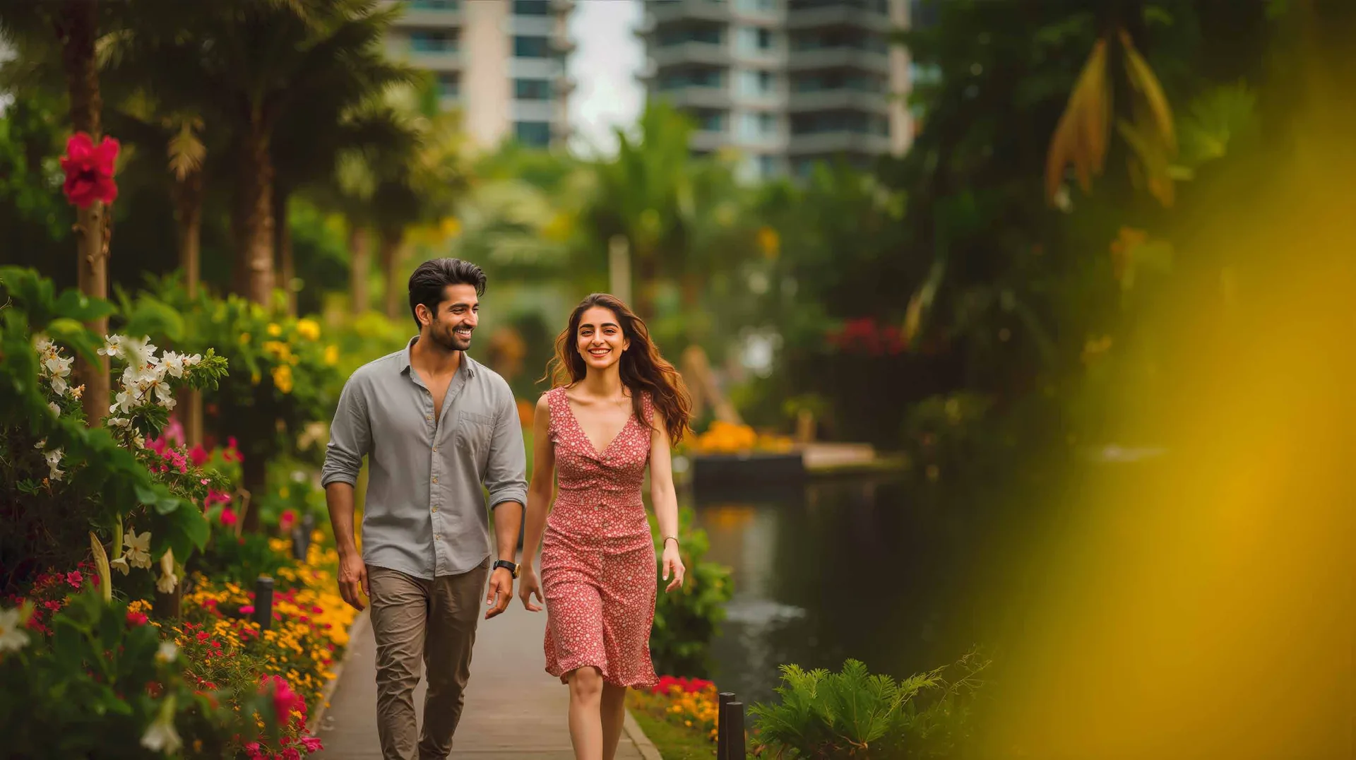 Birla Pravaah waterfront promenade